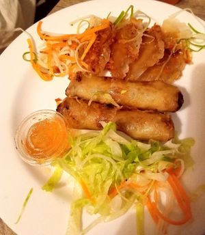 2 different starters at Vevi in Vienna