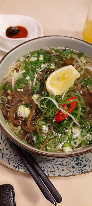 Pho mit Seitan at Vevi in Vienna