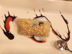 Dessert at Vevi in Vienna