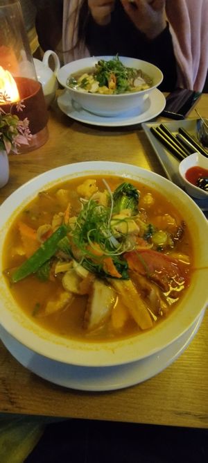 Udon special at Vevi in Vienna