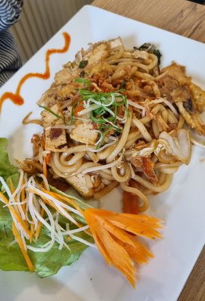 Udon Noodles at Vevi in Vienna