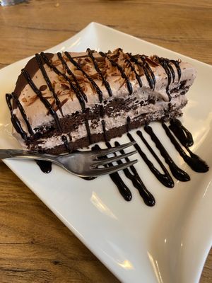 Chocolate cake at Vevi in Vienna