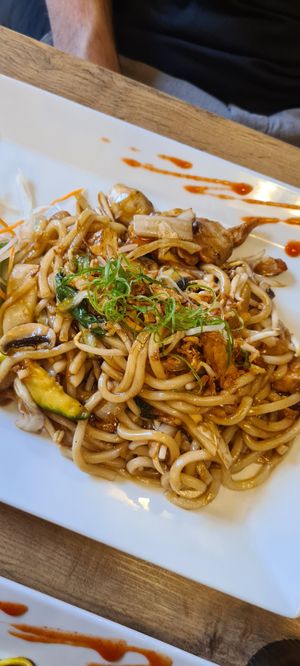 Udon Nudel at Vevi in Vienna