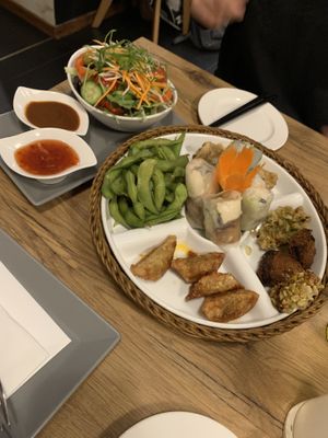 Snack plate for two  at Vevi in Vienna