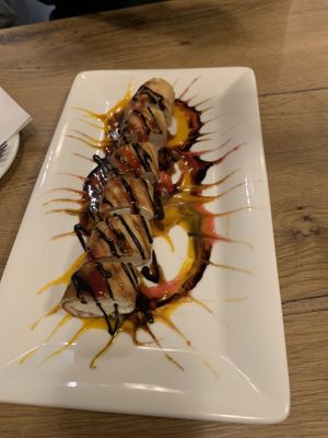 Ice cream crepe  at Vevi in Vienna