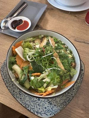 Yum!! Pho  at Vevi in Vienna