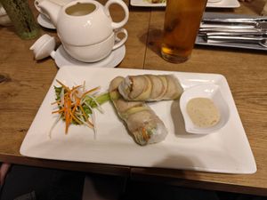 Summer rolls at Vevi in Vienna