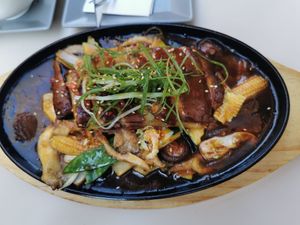 No 57 on the menu, highly recommended at Vevi in Vienna