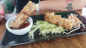 Hot rolls at Vevi in Vienna