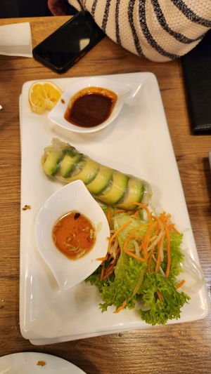 Summer rolls at Vevi in Vienna