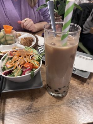 Black tea boba   at Vevi in Vienna