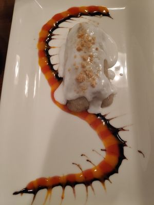 Dessert at Vevi in Vienna