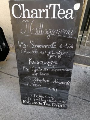Mittagsmenü at Vevi in Vienna