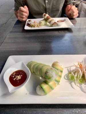 Summer rolls at Vevi in Vienna