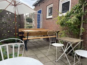 Courtyard  at Loaf Sourdough Bakery in Utrecht