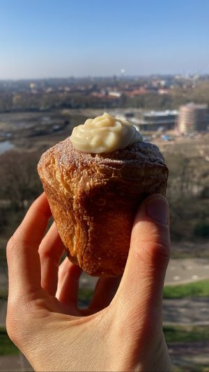 Cruffin  at Loaf Sourdough Bakery in Utrecht
