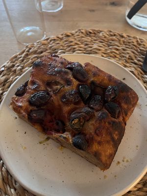 Focaccia  at Loaf Sourdough Bakery in Utrecht