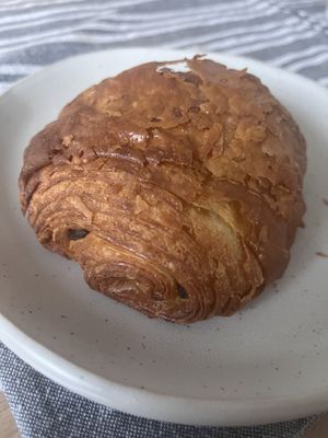 Pan au chocolat  at Loaf Sourdough Bakery in Utrecht