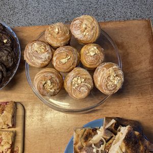 Cruffin   at Loaf Sourdough Bakery in Utrecht