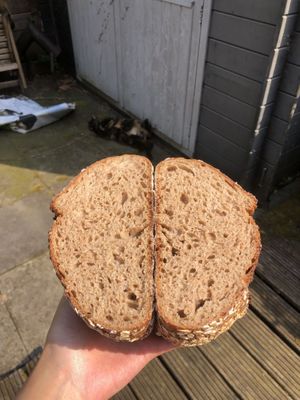 bread  at Loaf Sourdough Bakery in Utrecht