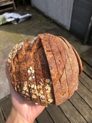   at Loaf Sourdough Bakery in Utrecht