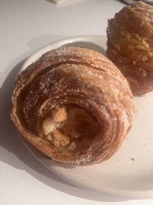 Lemon cruffin  at Loaf Sourdough Bakery in Utrecht