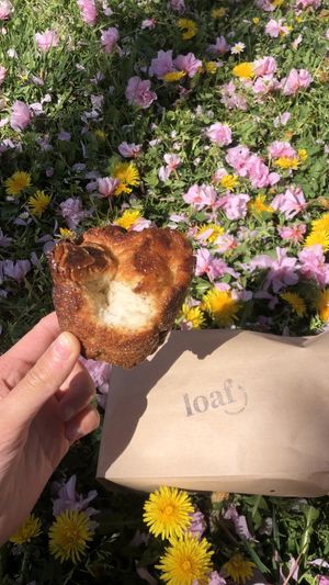 kouign amann  at Loaf Sourdough Bakery in Utrecht