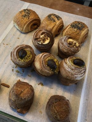 cruffins  at Loaf Sourdough Bakery in Utrecht