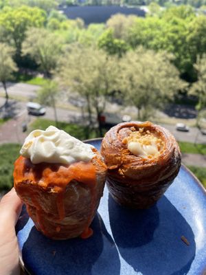 cruffins. always great   at Loaf Sourdough Bakery in Utrecht
