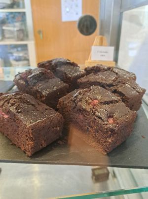 Veganer Schokokuchen at Am Deich in Peenemuende