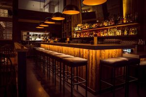 Bar at Mamanoko in San Francisco