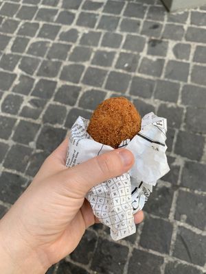 supplì at Prima la Materia in Rome