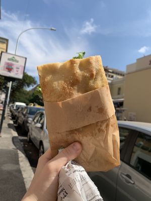 sandwhich  at Prima la Materia in Rome