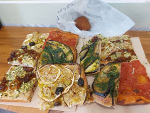 All vegan! at Prima la Materia in Rome