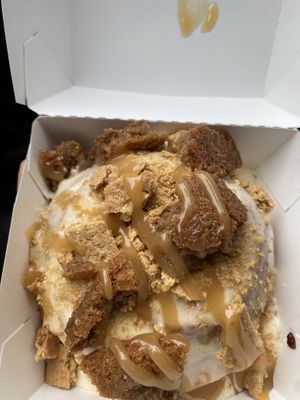 Creme brûlée  at Cinnaholic in Gaithersburg