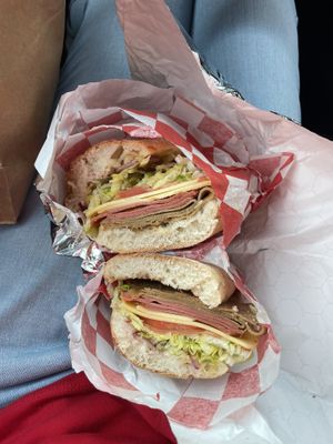 Italian sub  at Freakin' Vegan - Take Out & Delivery in Ridgewood