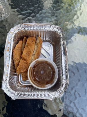 Fried chicken (cut into strips)  at Freakin' Vegan - Take Out & Delivery in Ridgewood