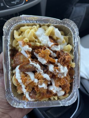 Buffalo Chick’n Mac n Cheese  at Freakin' Vegan - Take Out & Delivery in Ridgewood