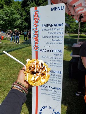 Buffalo Chick'n w/blue cheese at Freakin' Vegan - Take Out & Delivery in Ridgewood