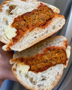 Meatball Parm at Freakin' Vegan - Take Out & Delivery in Ridgewood