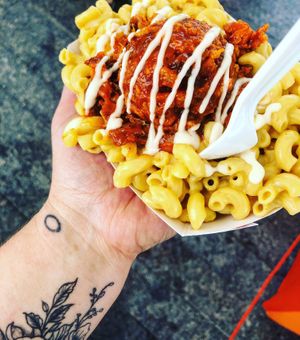 Buffalo Mac bowl  at Freakin' Vegan - Take Out & Delivery in Ridgewood