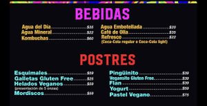 Menú at Revolucion Verde - Colonia Centro in Monterrey