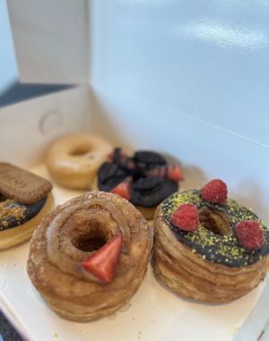 Vegan donuts  #Veganuary at Royal Donuts in Frankfurt