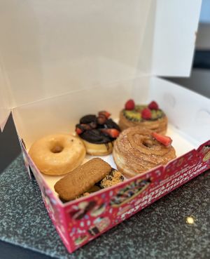 Vegan donuts  #Veganuary at Royal Donuts in Frankfurt