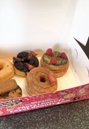 Vegan donuts  #Veganuary at Royal Donuts in Frankfurt