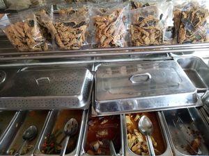 Buffet and snack at Alok Vegetarian in Jakarta