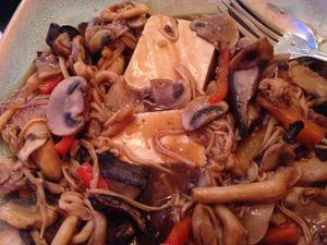 Tofu Steak at The Vegetable Garden in Silver Spring