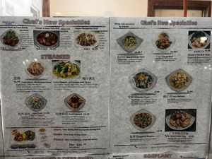 Most recent menu 10/22  at The Vegetable Garden in Silver Spring