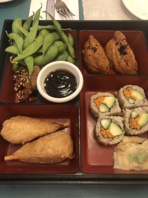 Deluxe Sushi Box at The Vegetable Garden in Silver Spring