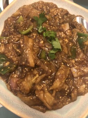 Eggplant Surprise  at The Vegetable Garden in Silver Spring